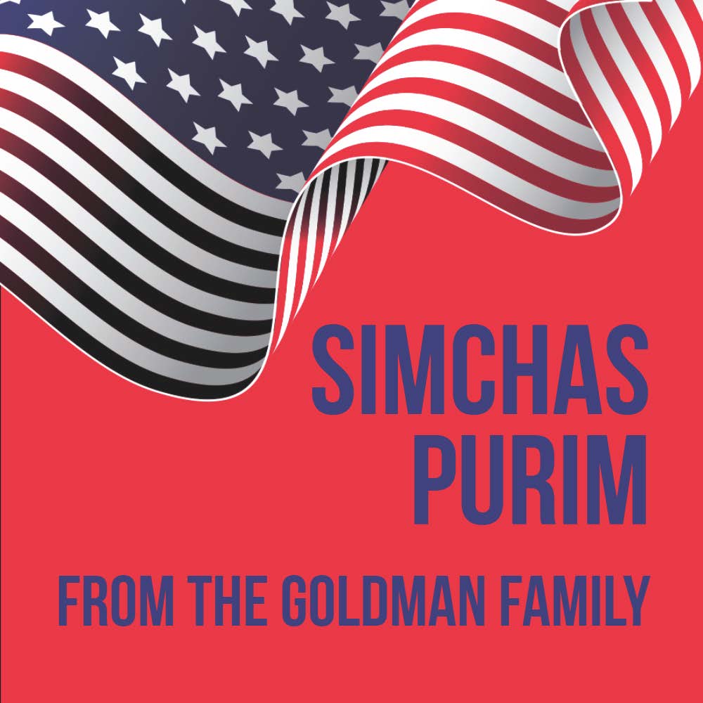 American flag Label