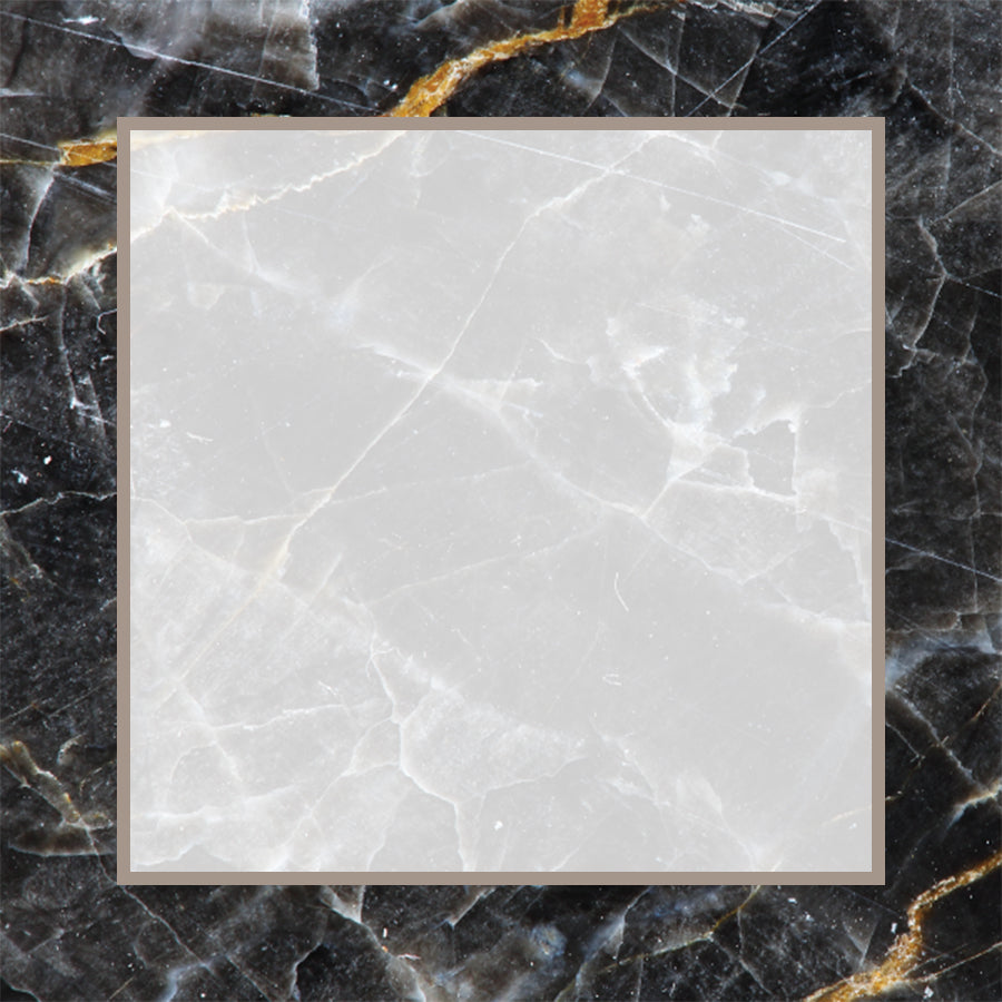 Marble frame Label