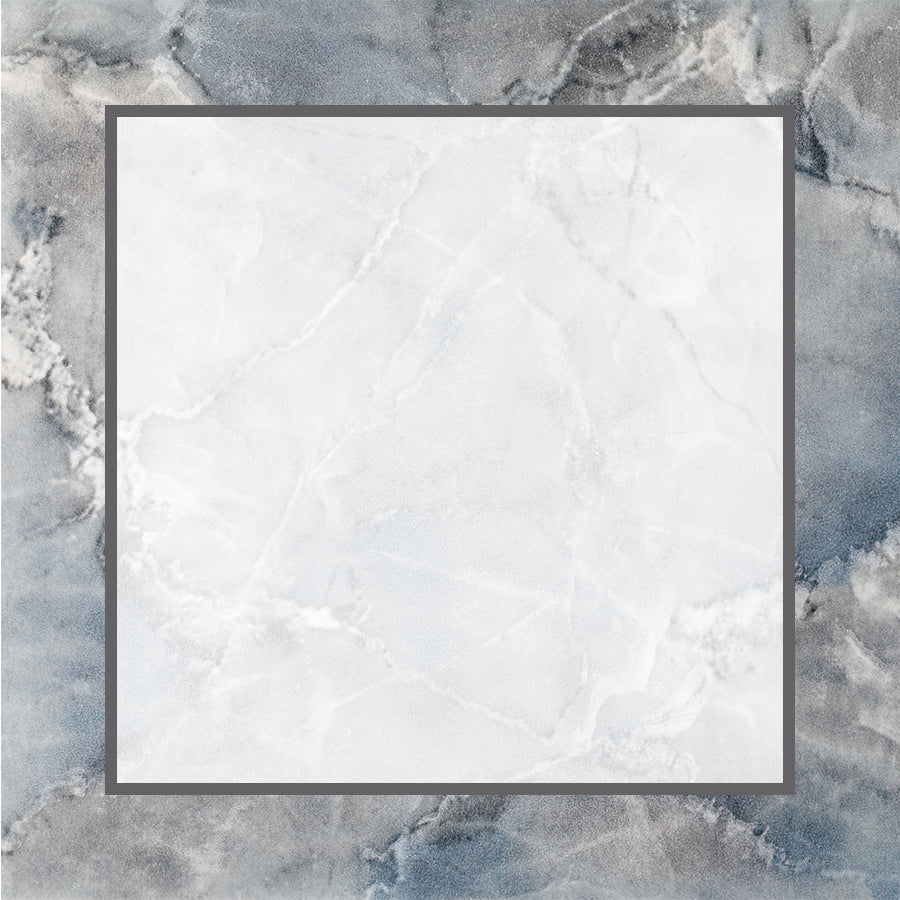 Marble frame Label