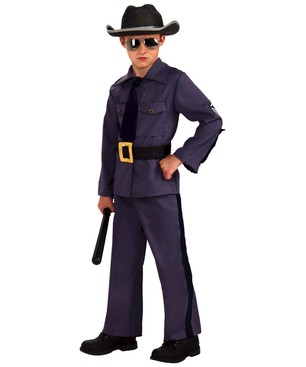 Police Man Label