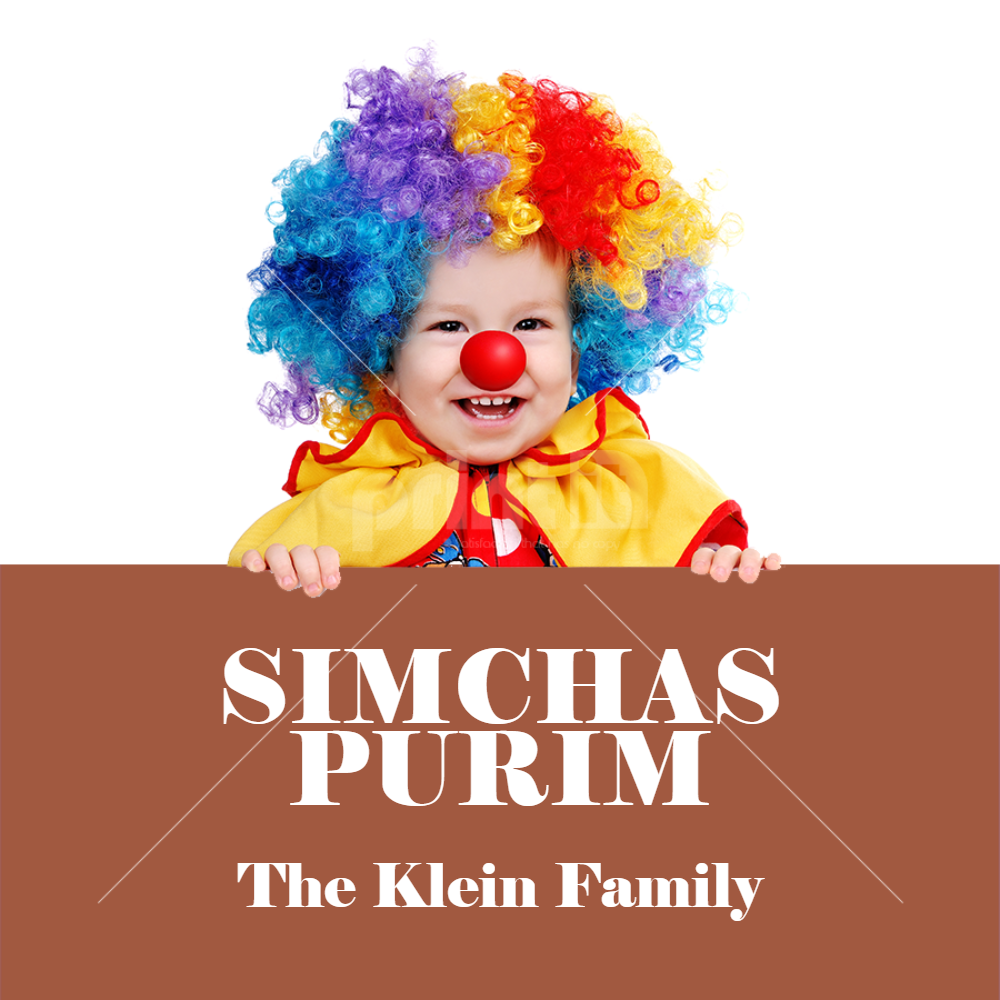 clown label