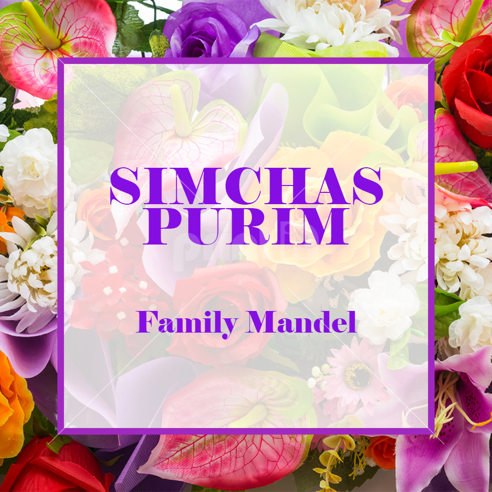 flower bouquet Label