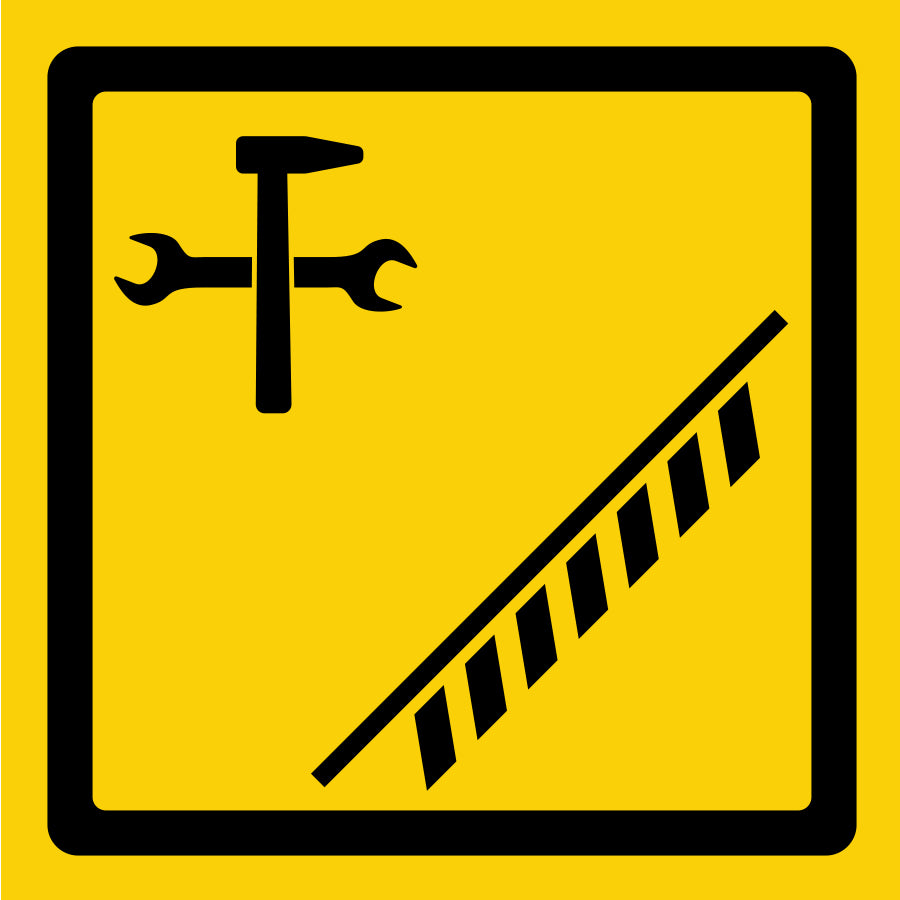 construction site Label