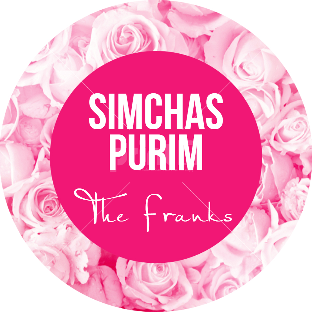 pink roses Label