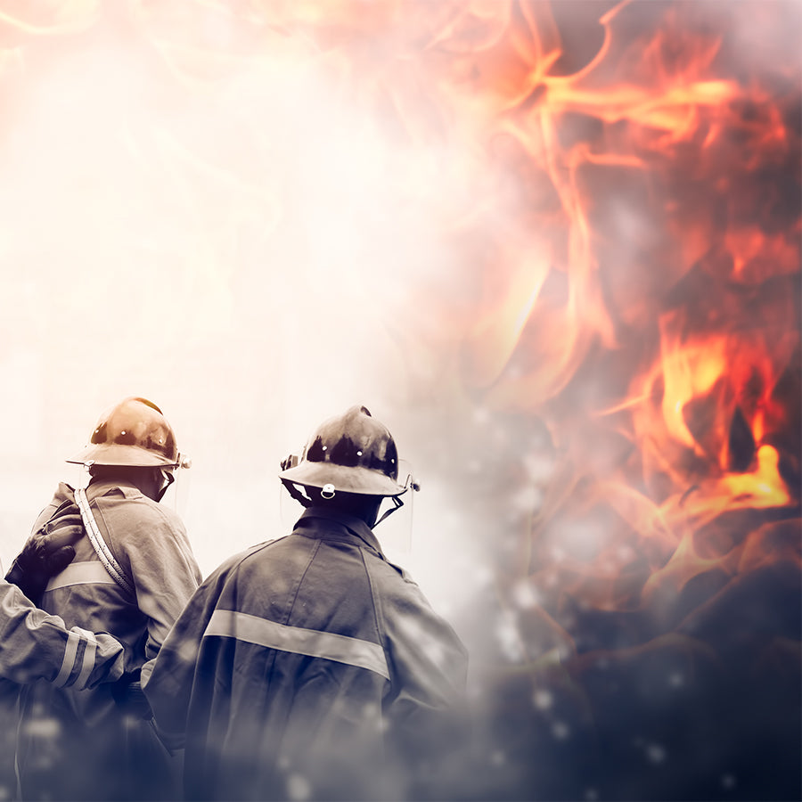Firefighters Label